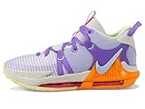 Nike Boy's Lebron Witness 7 (Big Kid) Light Orewood Brown/Cobalt Bliss/Action Grape 6 Big Kid M