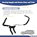 Getfarway 55038030AN Heating Supply and Return Hose and Tube Compatible with Jeep Grand Cherokee 2011-2021 Fit for Dodge Durango 2011-2014 Return Heater Hose Set Replace 55038030AD