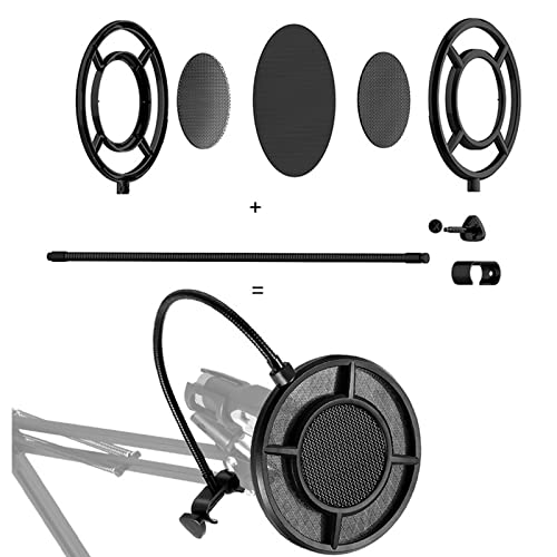 Filtre anti-pop pour micro de karaoké à la maison et sessions de diffusion en direct - 5