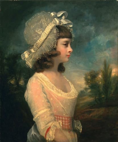 Tableau toile Joshua Reynolds de Theresa Parker déco salon 60x90cm