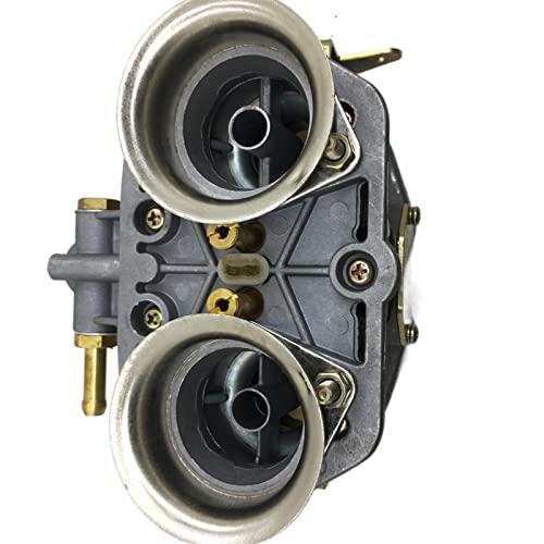 FAJS Carburador IDF de 40 mm Carburador Carburador Motor 2 Barril Compatible con Weber 40 IDF Compatible con Fiat Compatible con VW Beetle Bug Carby Cover