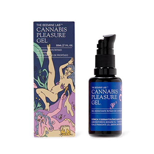THE BEEMINE LAB | Gel Intimo Lubricante con Cannabis Sativa y Propóleo | Ingredientes 99% origen natural | Formato30 ml