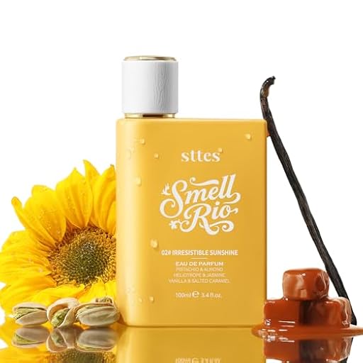 Sttes Perfume 602# (Irresistible Sunshine) - Eau de Perfume 100ml (3.4fl oz) Vanilla Gourmet Tune (Caramel Vanilla Flavor) | Ya disponible en tu tienda friki favorita! En mundofriki.es!
