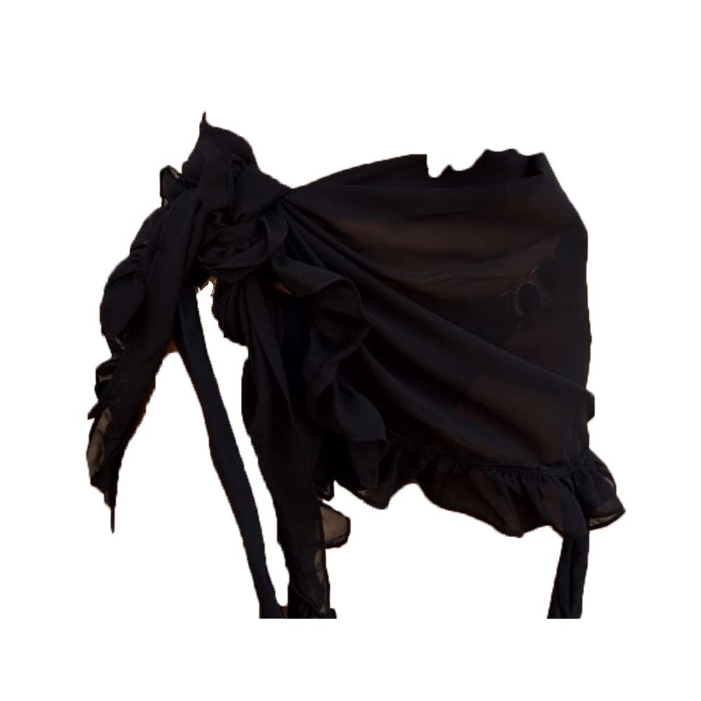 Treer Pareos de Playa para Mujer Cubrirse Traje de Baño para Bikini Bañador de Gasa Pareo Bufanda Wrap Sarong Coverups Chal Multifuncional Beach Coverups