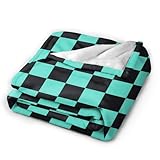 Ultra Soft Anime Throw Blanket All Seasons Lightweight Microfiber Blankets for Living Room Bedroom Unique Gifts 60'X50'