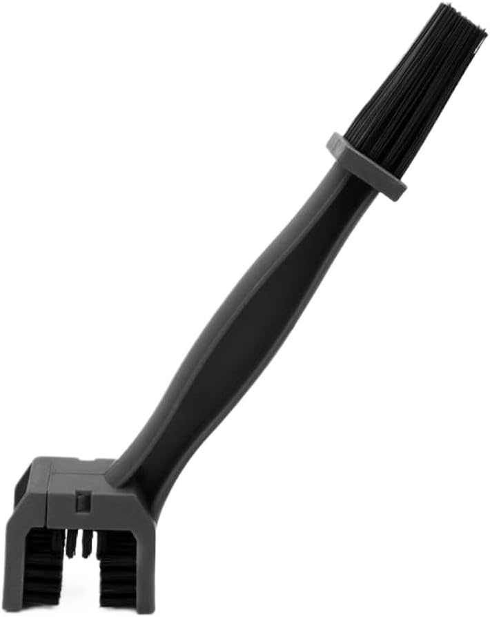 Motorcycle Chain Brush Cleaner Plastic Bicycle Moto Brush Clean Chain Scrubber Road Care Tool Compatible with Automotive Motorcycle Parts 8K1927225B(Blue)