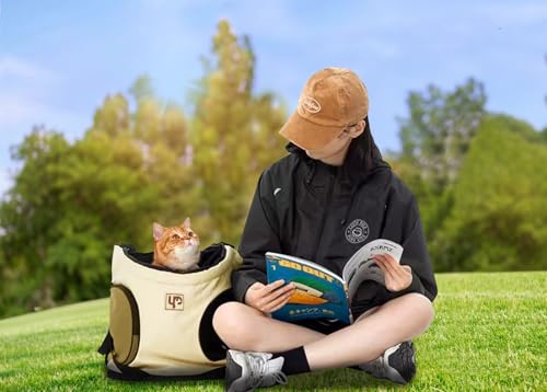 Mochila De Costas Grande Canguru Luxo Transporte PET Petbuco para cães e gatos