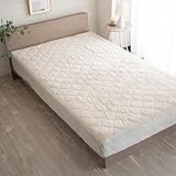 シルフィーズ ボックスシーツ 一体型 ワイドキング あったか アイボリー フランネル 冬 秋 全周ゴム 200×200 マチ35cm