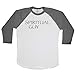 Spiritual Guy Unisex Baseball Long Sleeve Tee White-Asphalt X-Large