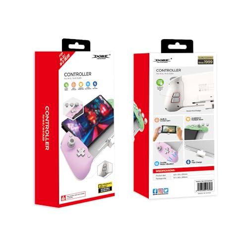 DOBE - Switch Controller for Nintendo Switch, One-Piece Joypad Controller, Switch Controller Handheld Mode with 6-Axis Gyro Dual Motor Vibration, Compatible with All Games of Switch by DOBE FOMIS ELECTRONICS - Image 5