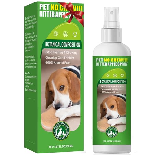 vyaji 5.07 Oz Bitter Apple Spray for Dogs to Stop