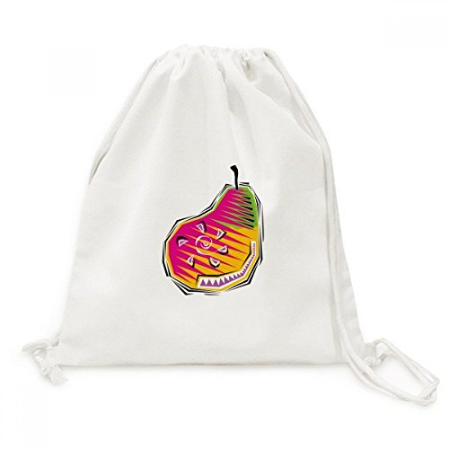 Sac de voyage cordon en toile poire Mexique pour vos sorties urbaines et vacances