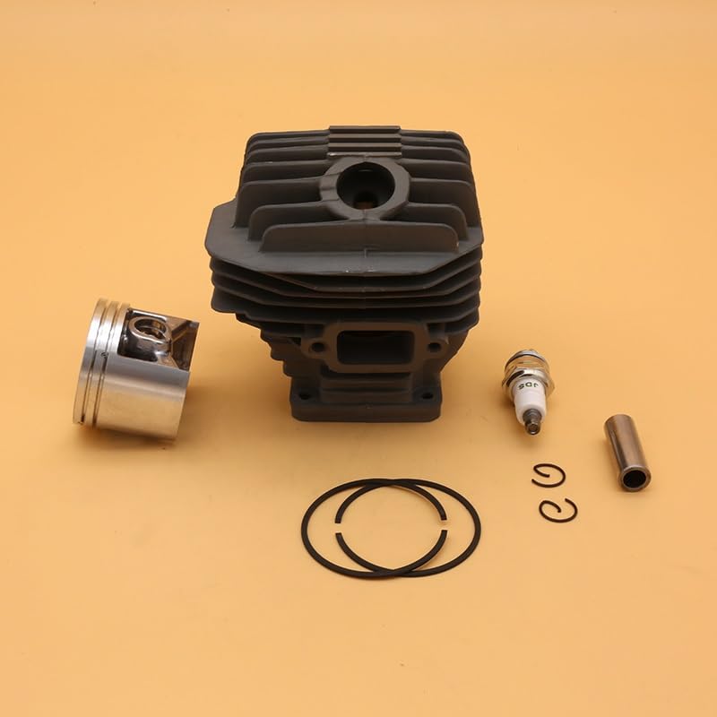 Bujía de pistón de Cilindro de 50mm y 52MM Compatible con Stihl MS440 044, Piezas de Repuesto for Motor de Motosierra de jardín [Reemplazo](Expand MS440 52MM)