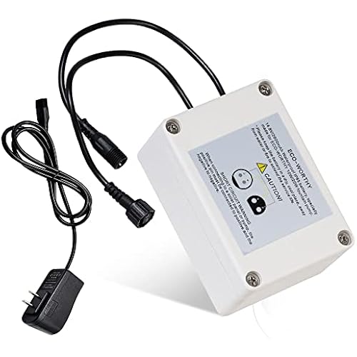 ECO-WORTHY Solar Fountain Water Pump Backup Battery 14.8V 2600mah for ECO-WORTHY 12Watt/25Watt Solar Fountain Pump Kit