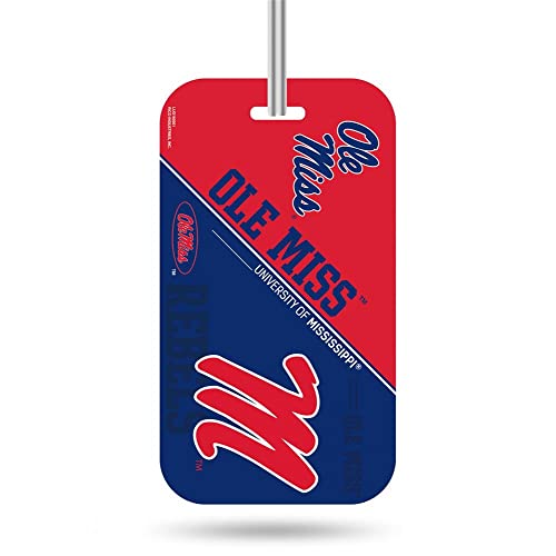 Rico Industries Mississippi University Team Luggage Tag
