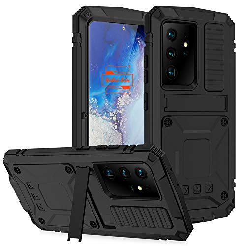 Coque Galaxy S23 Ultra Étanche IP54 - Étui Antichoc 2m en Métal d'Aluminium avec Écran