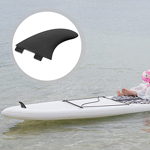 BESPORTBLE 3Pcs Surf & SUP Fin Fin Centro para Paddleboard Prancha Longboard Fin Único Acessório de