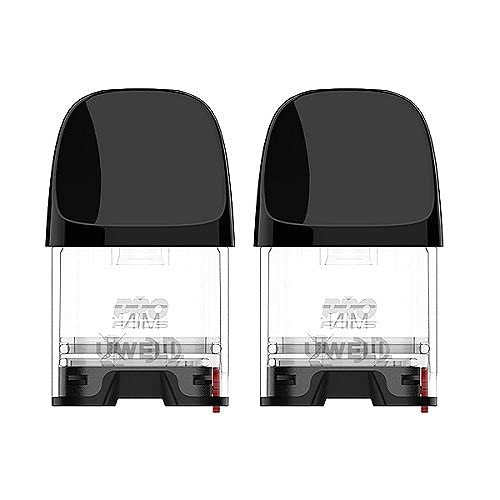 Vape Piper Uwell Caliburn G2 Pods Vacíos 2ml - (2 und) - 100% Original - Cartucho Remplazo Sin Líquido - Sin Resistencias - Uwell Caliburn G2 Empty Cartridge Vaping Top Filling Vape - Sin Nicotina