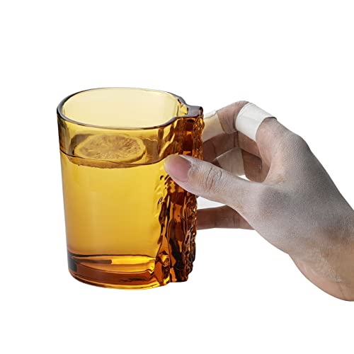 G Climber Mug With Crimp Pinch Hold 13.3 Oz Rock Climbing Finger Strength Training Great Fun Exciting Gift Idea For Climbers (Coffee Mug, Deep Amber) #TOP26