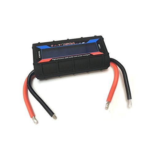 Image of xcluma RC 150A High Precision Battery Watt Meter Current Meter Power Analyser Backlight LCD, Black