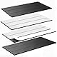 OUZRETUCU Magnetstreifen Selbstklebend Stark, 12 Stück 15cm x 25mm x 2mm Magnetband zum Kleben, Magnet Klebestreifen für Schrank Küche