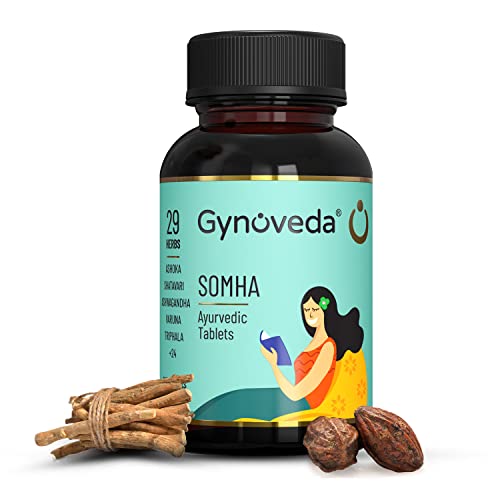 Gynoveda Vaginal Discharge Relief | No more Itching, Smell, Milky, Watery, Thick Discharge Before After Periods  | SOMA Anti Fungal Ayurvedic Tablets (Pack of 1)