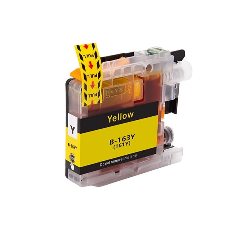 Cartouche LC163 jaune compatible Brother pour éviter les pannes