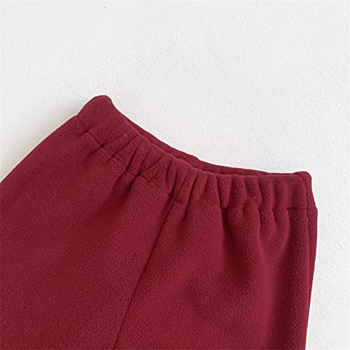 Stripe Toddler Boy Girls Fall Solid Winter Warm Clothes Long Sleeve Jogger Pants2