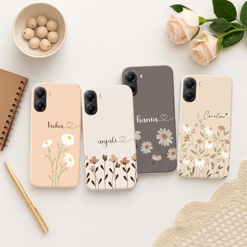 Image of COLORflow Back Cover Compatible with Poco X7 Pro 5G | Floral Family Customized Back Cover Compatible with Poco X7 Pro 5G