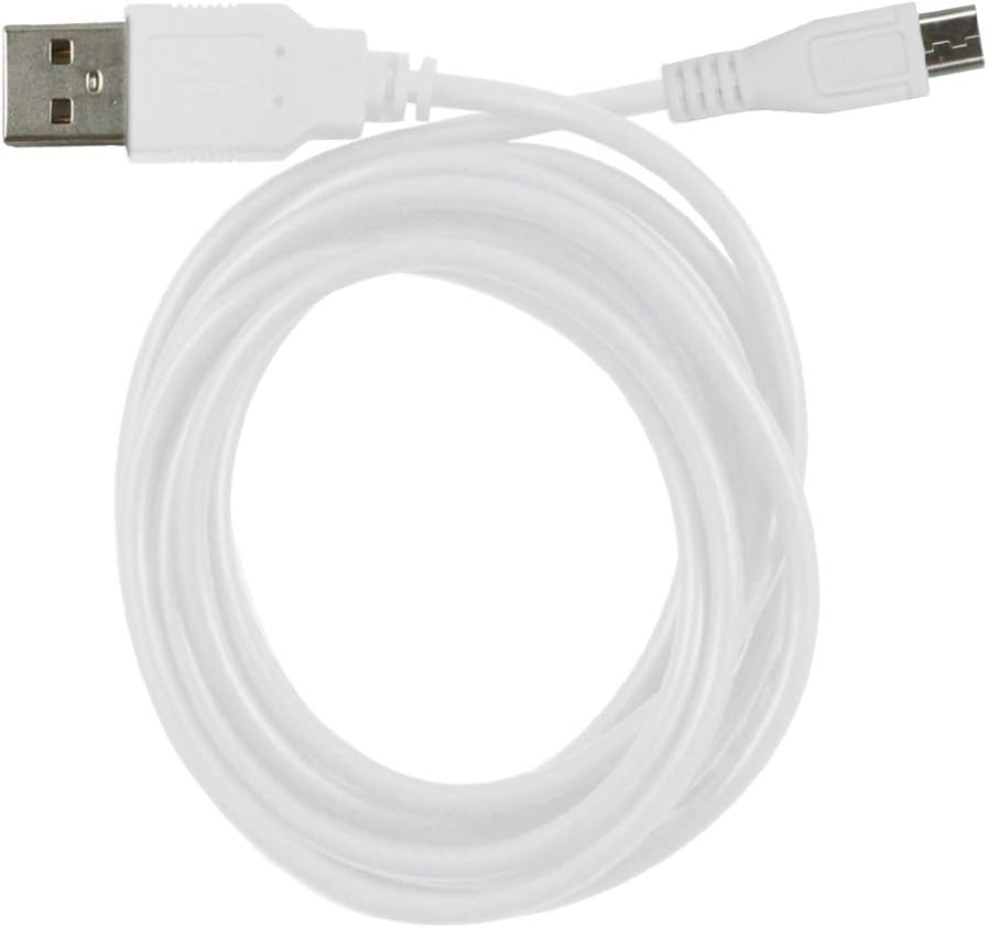 modsden WalR, Micro USB Charger Data Cable for Kyocera Cadence LTE DuraXA DuraXE DuraXT DuraXV, White Cord, 6 ft