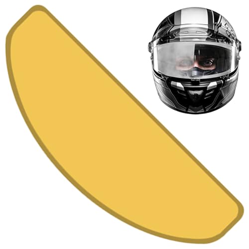 JYNXOR 1 Pieces Film Anti-éblouissement pour Casque de Moto, Convient Aux Visières de Casque Dont la Courbure Est Inférieure à 5°