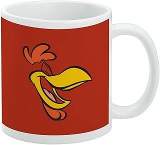 Looney Tunes Foghorn Leghorn Face Ceramic Coffee Mug, Novelty Gift Mugs for Coffee, Tea and Hot Drinks, 11oz, White