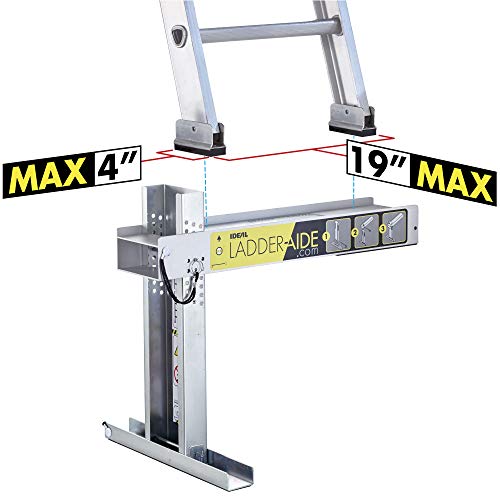 Ideal Security Ladder-Aide LA1 for Type 2 Ladders, The Safe and Easy Way to Work on Stairs
