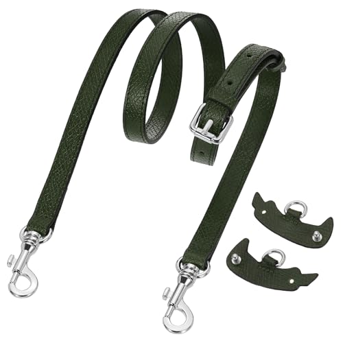 Sangle de sac en cuir véritable réglable pour sac à bandoulière pour femme