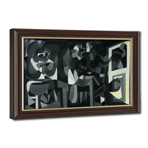 Toile Pablo Picasso The Milliner's Workshop cadre suspendu décoration murale