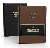 Guided Journal for Men | 13-Week Mindfulness & Self Mastery Journal for Gratitude, Reflection & Self Improvement | Unique Daily Prompts & Exercises | A5 Vegan Leather | Premium Gift Box | His Vibe