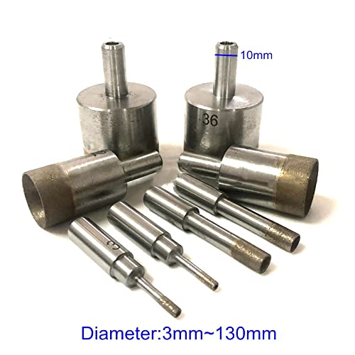 Broca diamantada para vidrio y cerámica 3-130 mm miniatura 2