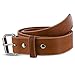 Hanks Gunner - USA Made Concealed Carry CCW Leather Gun Belt - 100 Year Warranty - 14 Ounce - Natural - 40