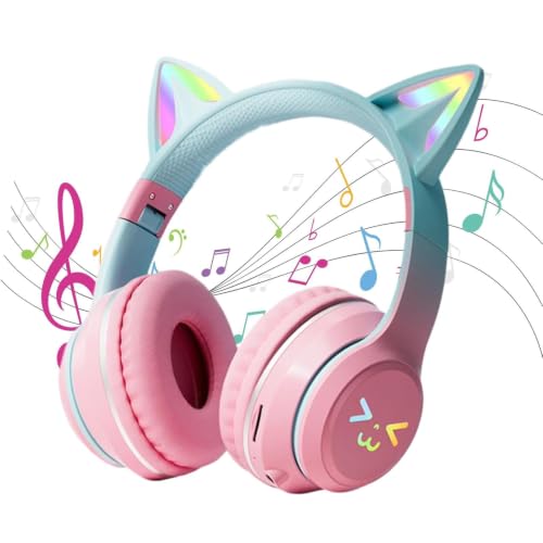 Casque Bluetooth pliable oreilles de chat avec design confortable - 7