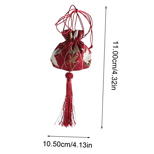 IMIKEYA bolsa china decorativa para sachet 3 piezas miniatura 2
