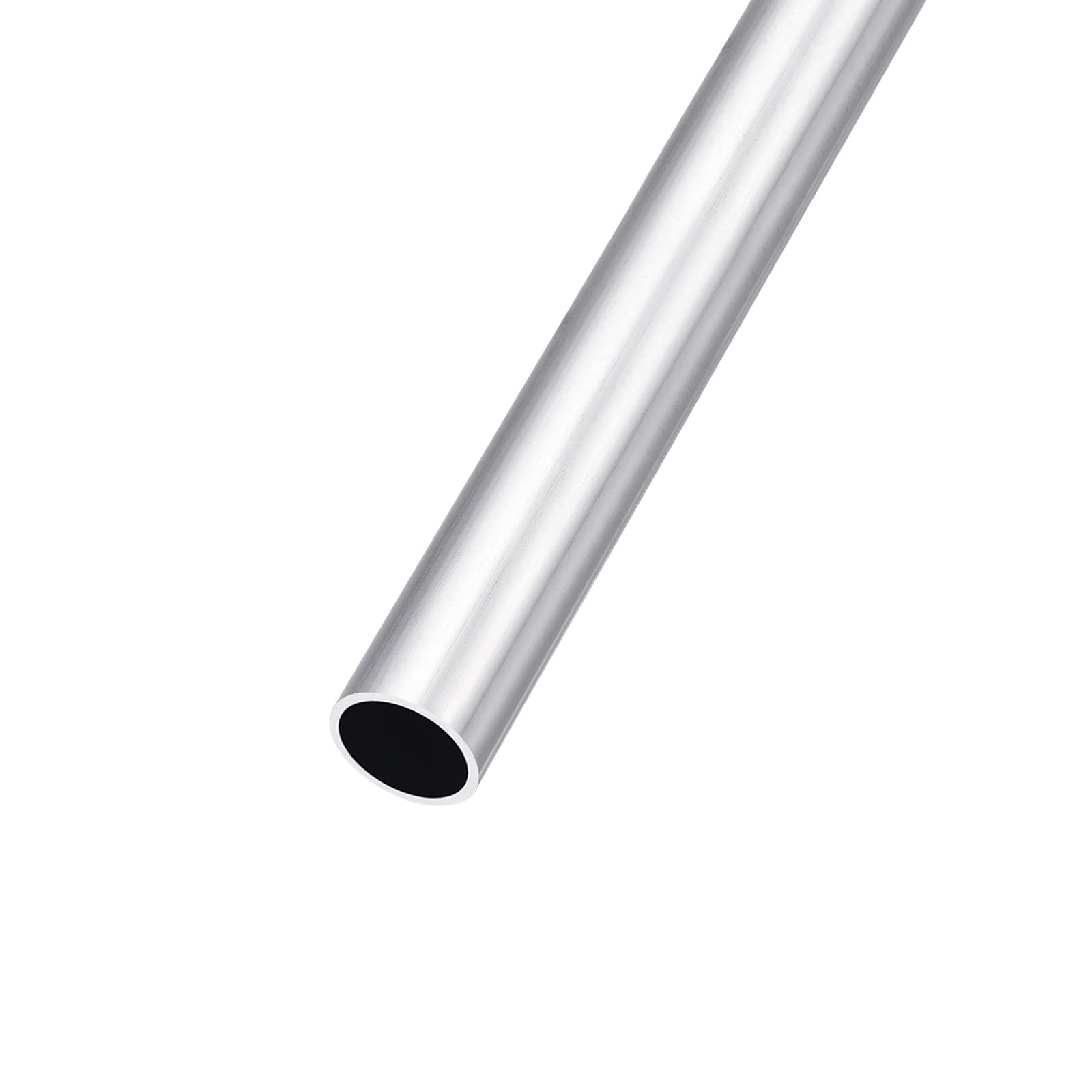 METALLIXITY 6063 Aluminum Tube (14mm OD x 12mm ID x 300mm L), Aluminum Round Tubing - for Home Furnishing, Machinery, DIY Handicraft