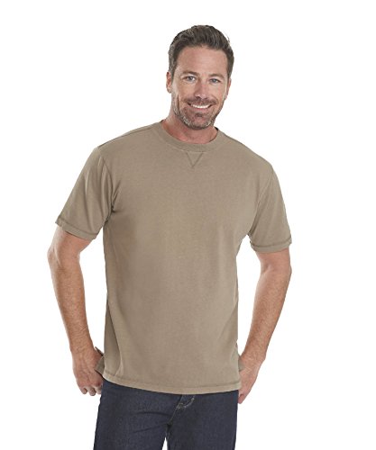 Woolrich - Camiseta para hombre, diseño de los primeros tenedores - Beige - XX-Large