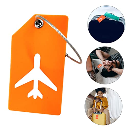 PACKOVE 2 Unidades Identificação De Bagagem Identificador De Bagagem Etiquetas De Bagagem Etiqueta D