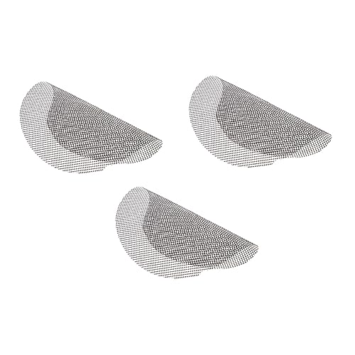 Toddmomy 3 Stück BBQ Grillmatten Rund 40cm Hitzebeständig Antihaftbeschichtete Glasfaser Grillunterlage Wiederverwendbar Umweltfreundlich Für Camping Und Grillen