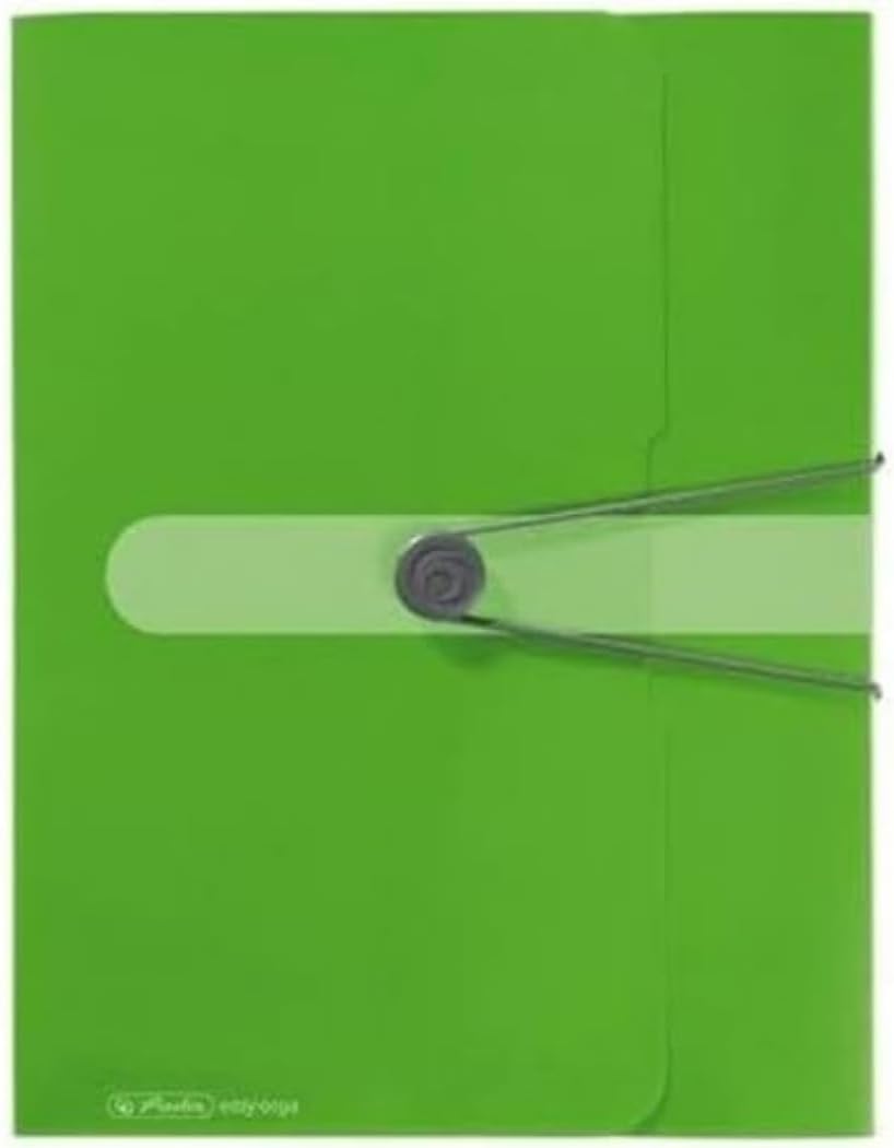 Herlitz Archive Box A4 Polypropylene with Spine Label Back Width 4 cm, 1 Piece, Design Print Opaque Apple Apfel