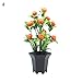 Produktbild Kuizhiren1 Künstliche Blumen, 1 Stück, künstliche Obstpflanze Bonsai-Performance Garten Hochzeit Party Decor, 4, 4