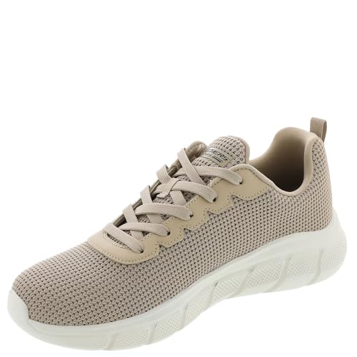 Image of Skechers Women's, BOBS Sport B Flex - Visionary Essence Sneaker Tan, 8.5
