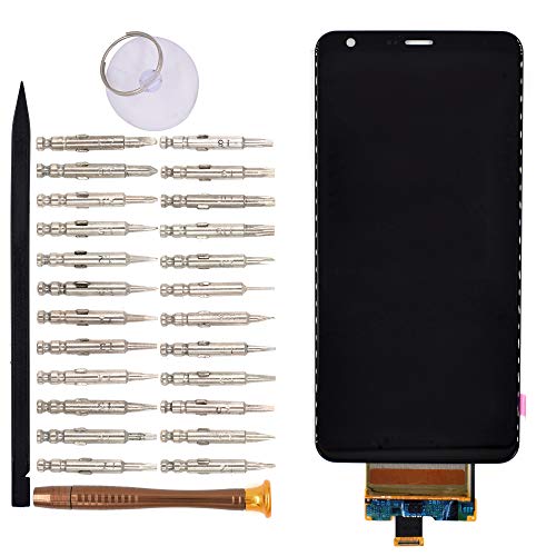 Image of LCD Screen Display with Digitizer Touch Panel Without Bezel Frame Compatible with LG Q Stylo 4 Q710MS(Black)