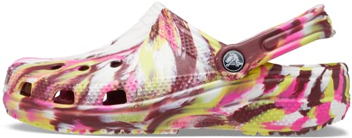 Image of Crocs Unisex Adult Classic Marbled Clog EP /MLTI Pink (206867-6RW)