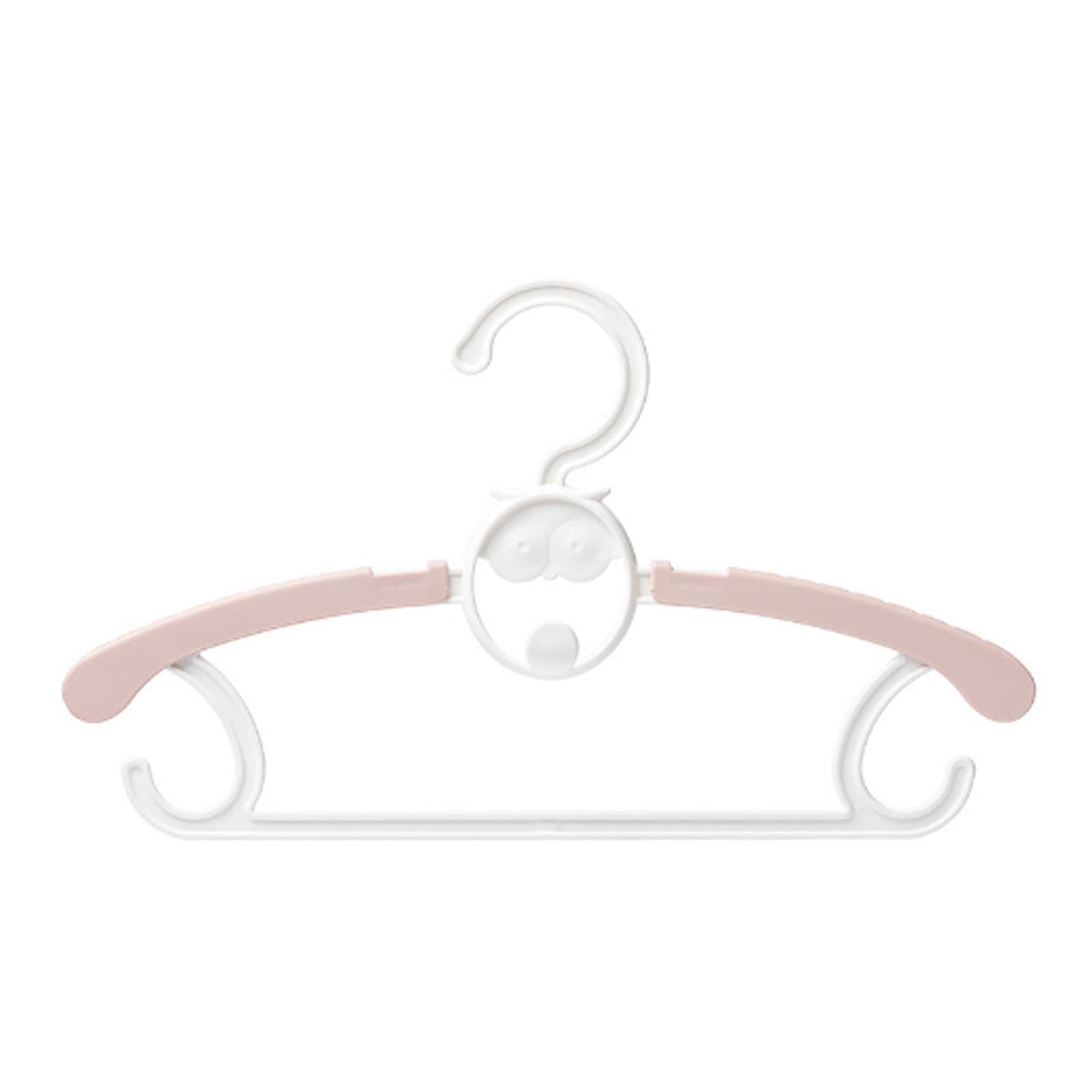 JINGYAN Standard Hangers Hangers Adjustable Clothes Organizer Non-slip Designer Coat Hanger Drying Rack(Pink)
